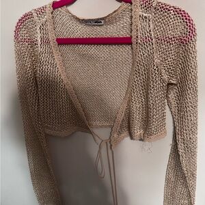 2 FOR 1!!! 2 Cropped sequin cardigans